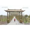 竹花架建造公司哪家技术专业？ 蜀竹建筑专业竹花架建造厂家
