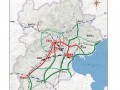 京津冀城际铁路规划示意图