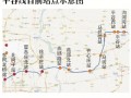 京津冀轨道交通快线路线图