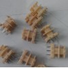 EF20双槽立式骨架3+3Pin  YT-2015-1