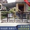 新款铝艺大门 豪华别墅门 庭院大门 庭院门批发 厂家定做