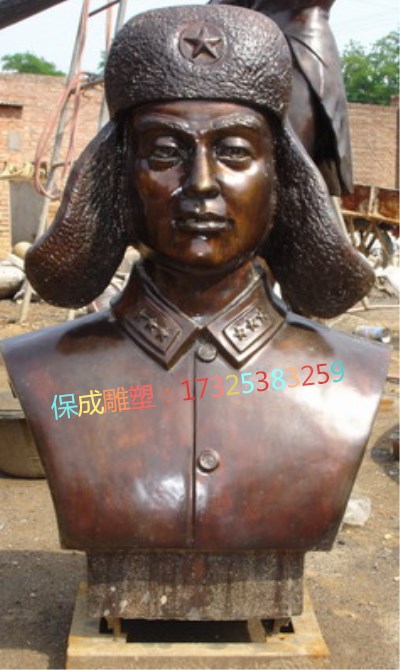 铜雕人物雕塑雷锋同志_副本