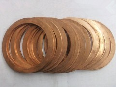 高温紫铜密封垫片，加工方便效果突出