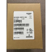 艾默生CT制造自动化专用驱动器MEV3000-40075铭牌