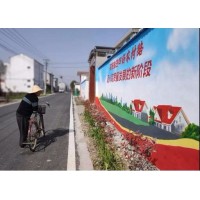 广东彩绘墙面广告价格,广东手绘墙