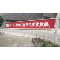 唐山玉田县广告墙体喷绘 玉田县美丽乡村墙体标语