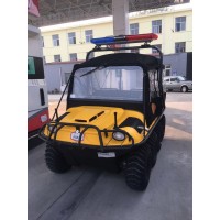 23马力全地形水陆两栖车 发生险情能第一时间到达现场