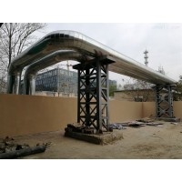 九江硅酸铝白铁皮高空蒸汽管道保温施工队