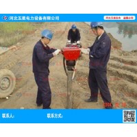 防汛抢险汽油打桩机，植桩机打桩尺寸