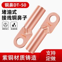 DT50镀锡接线端子线鼻子25平方电缆铜酸洗堵油接头厂家直发