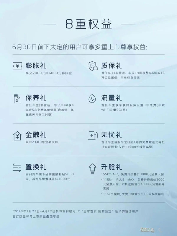 吉利这次也掀了桌子！科技电混SUV-银河L7上市,售价13.87万起