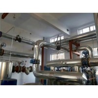 电厂机房设备保温施工队室外机组设备脱硫塔硅酸铝保温工程