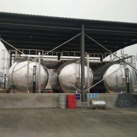 梁山卧罐保温施工队储油罐岩棉白铁皮保温承包