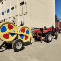 四轮绞磨机 旧拖拉机改装绞磨 电力放线牵引工具