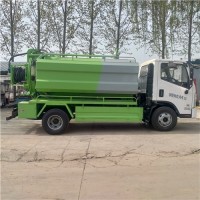 山东福田疏通小型4+2高压清洗吸污车厂家价格一辆多少钱